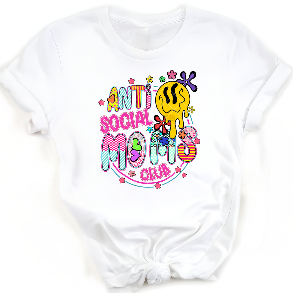 Anti Social Moms Club PNG
