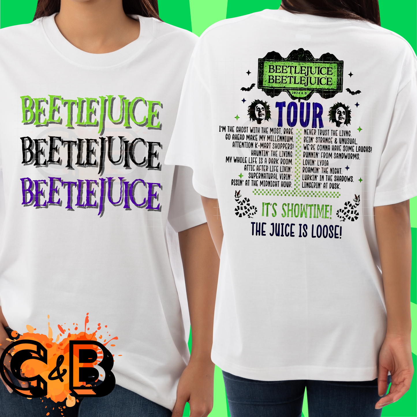 Beetlejuice Tour PNG