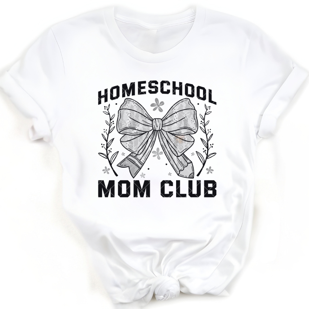 Homeschooler Mom Club PNG
