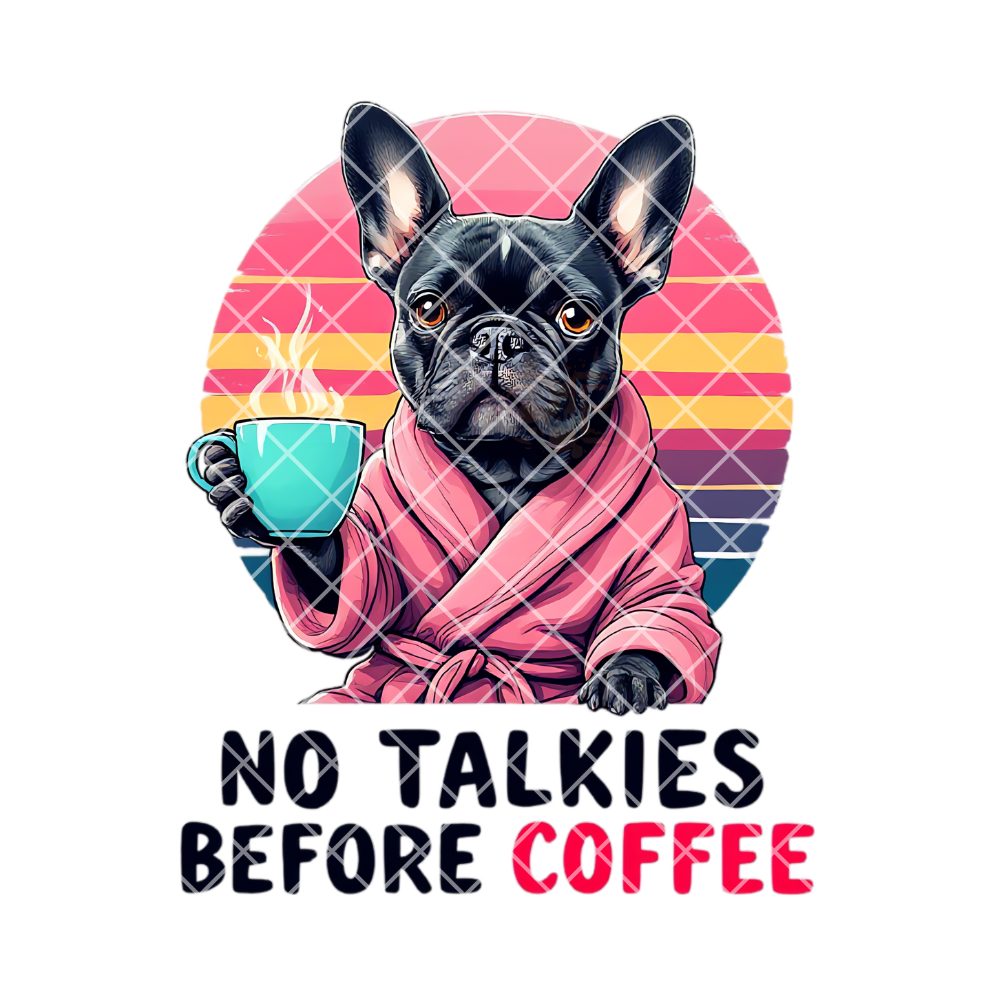 No talkies before coffee PNG
