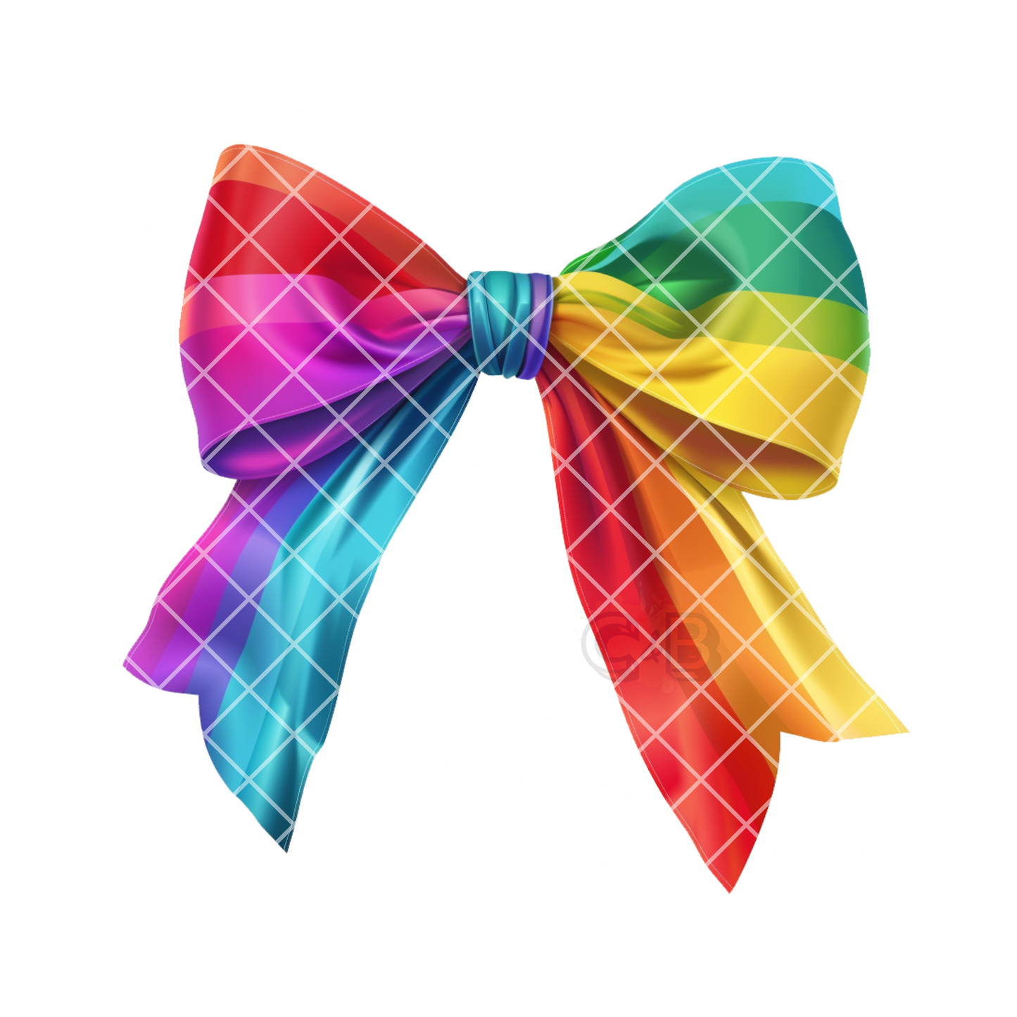 Rainbow bow PNG