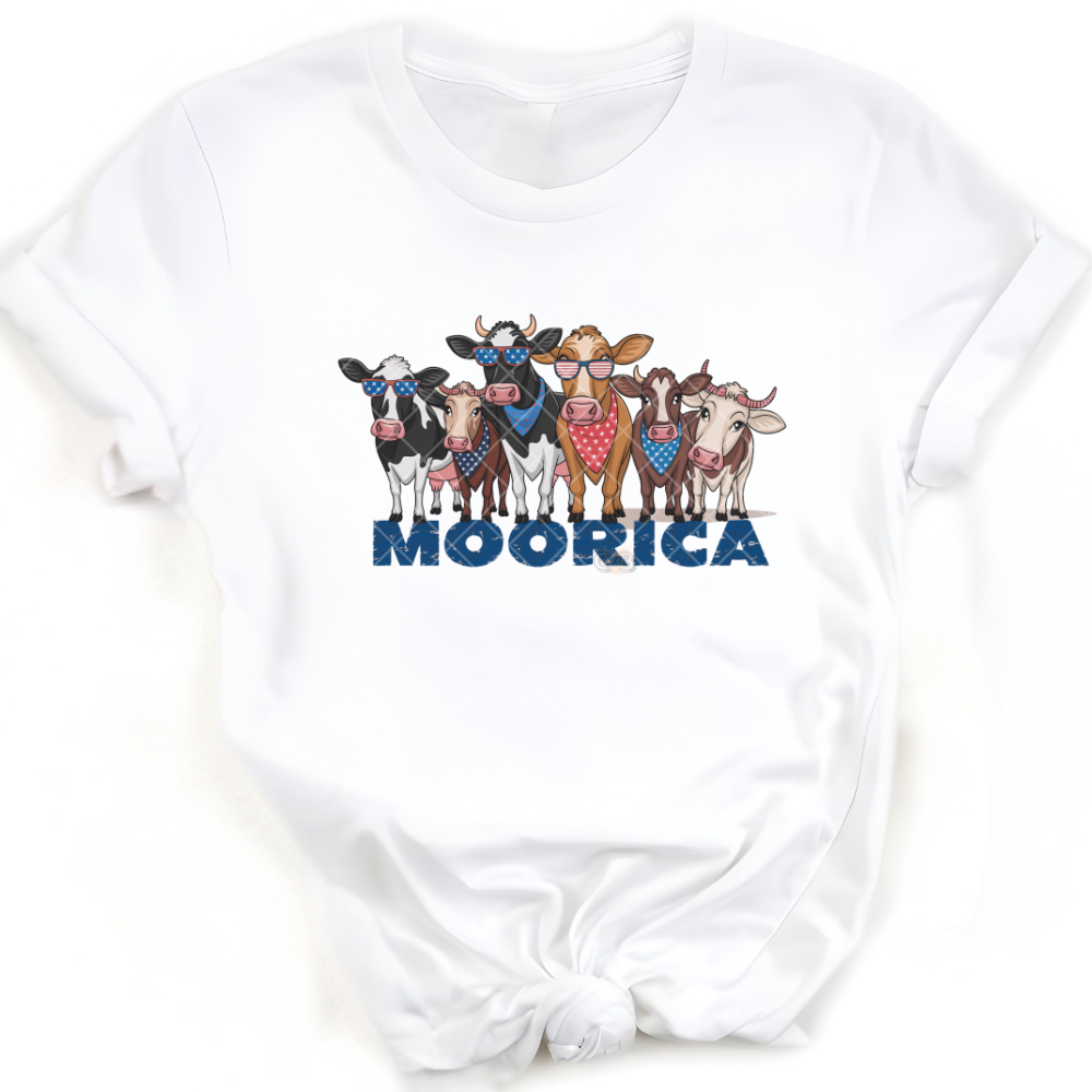 Moorica Patriotic Cows PNG