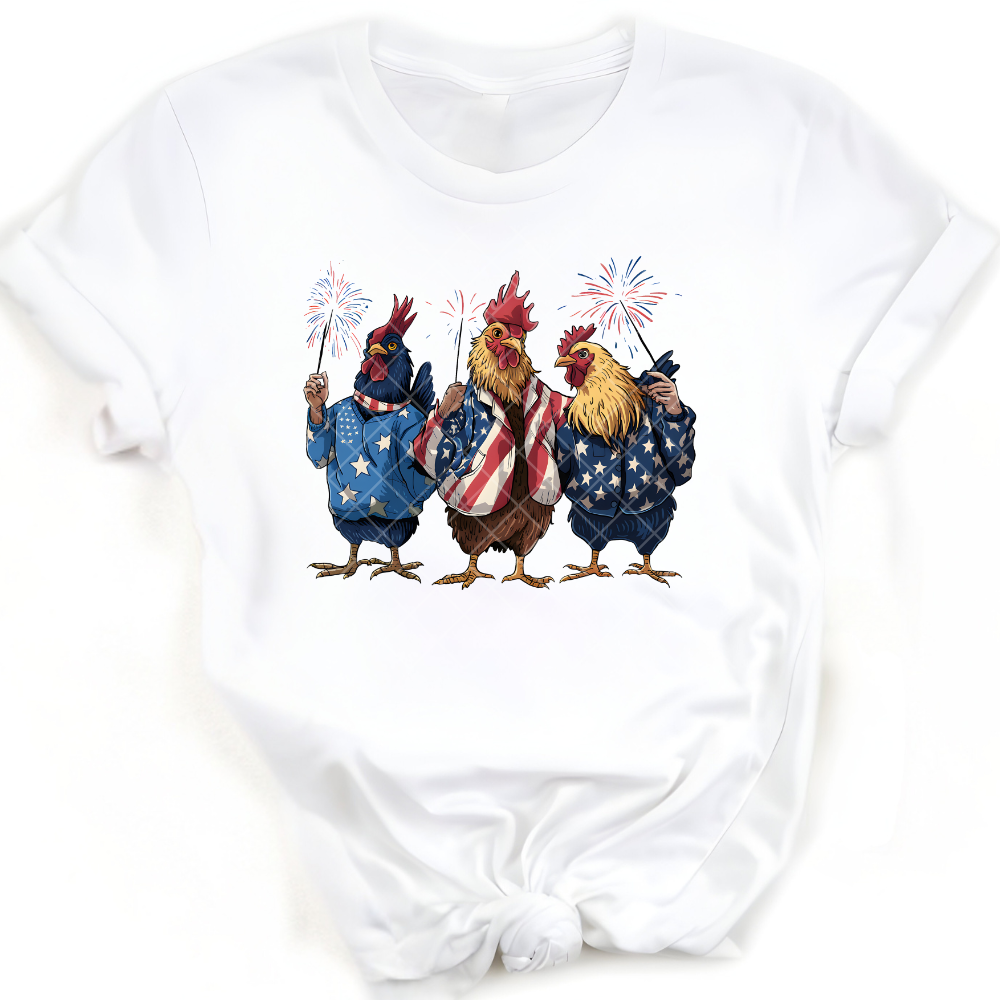 Patriot Chicken Trio PNG