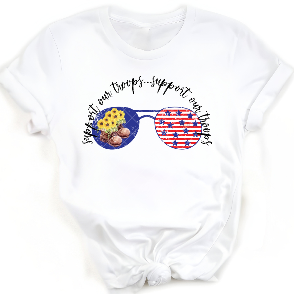 Support Our Troops Shades PNG