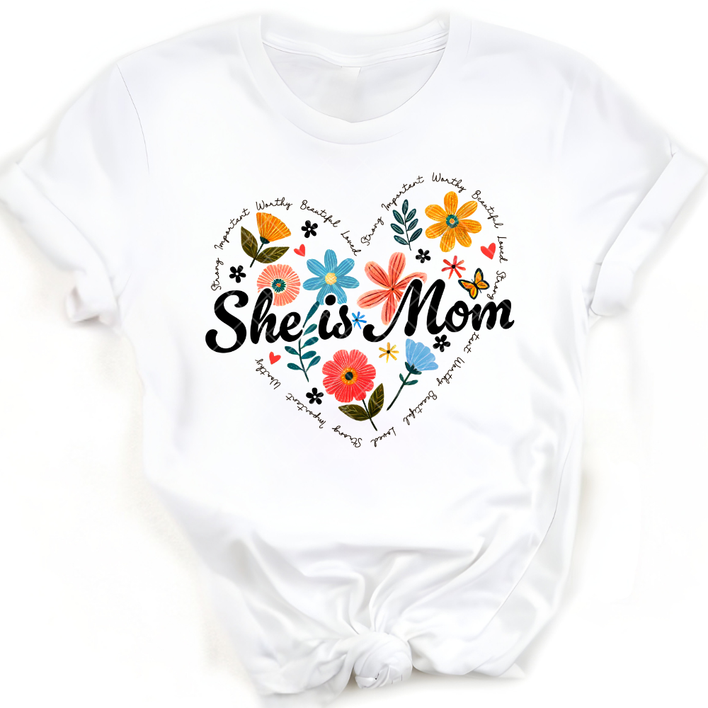 She Is Mom PNG