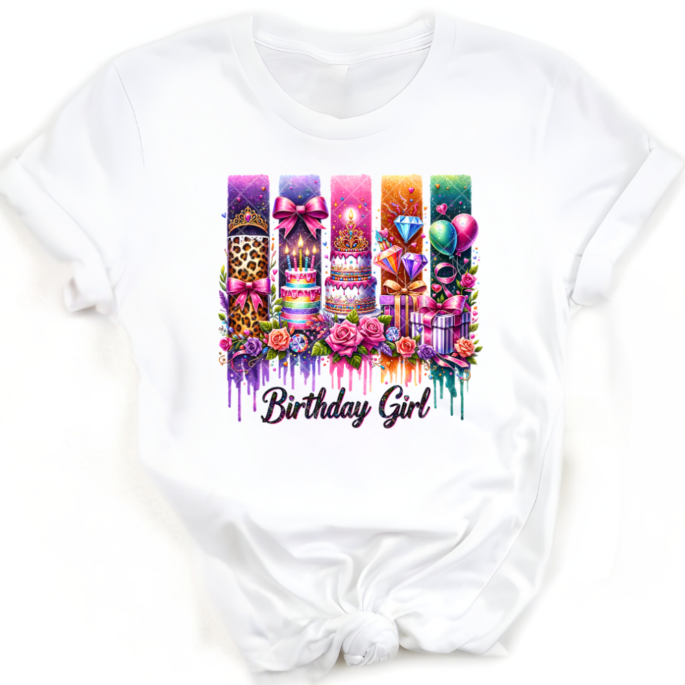 Birthday Girl Style Scenes PNG