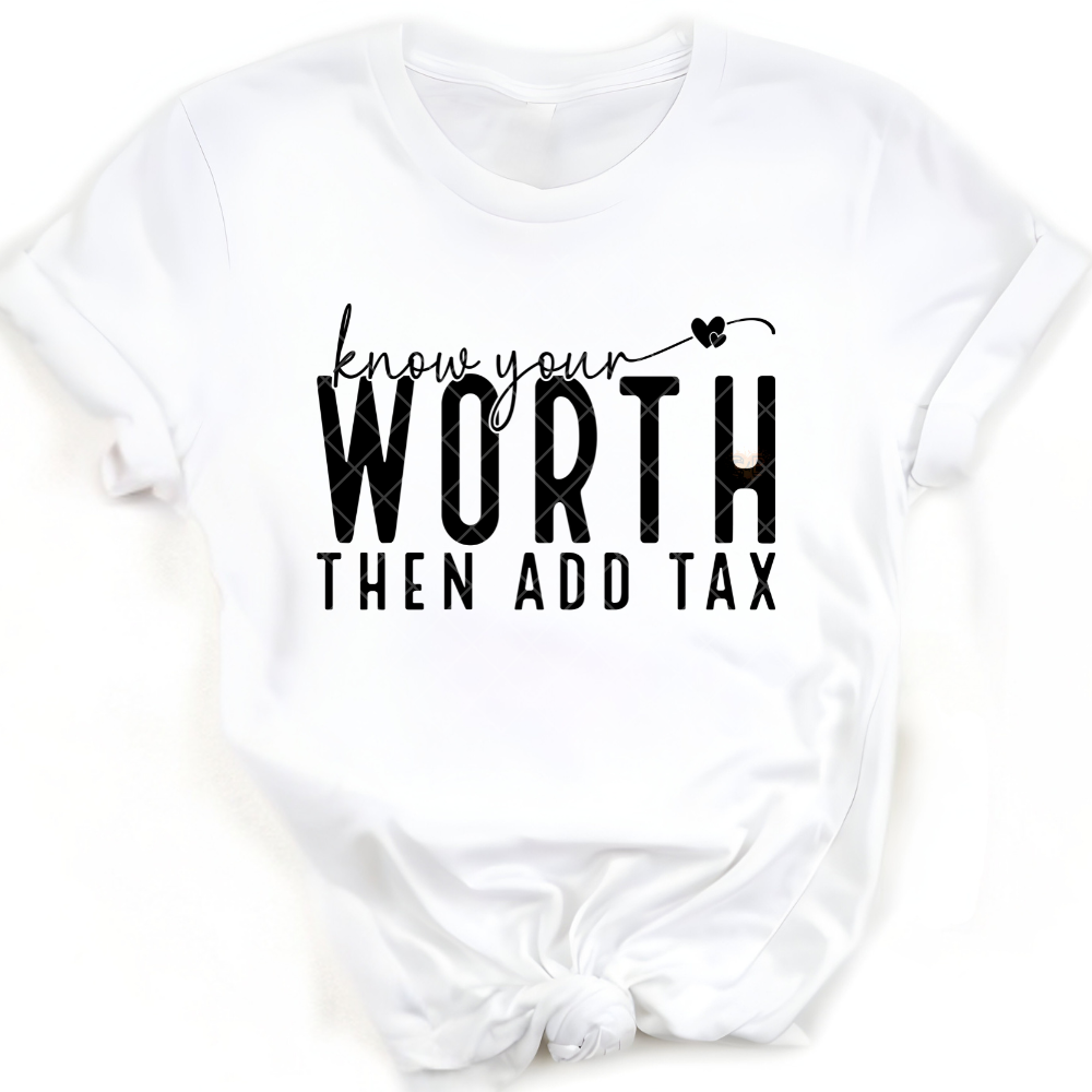 Your Worth Add Tax PNG