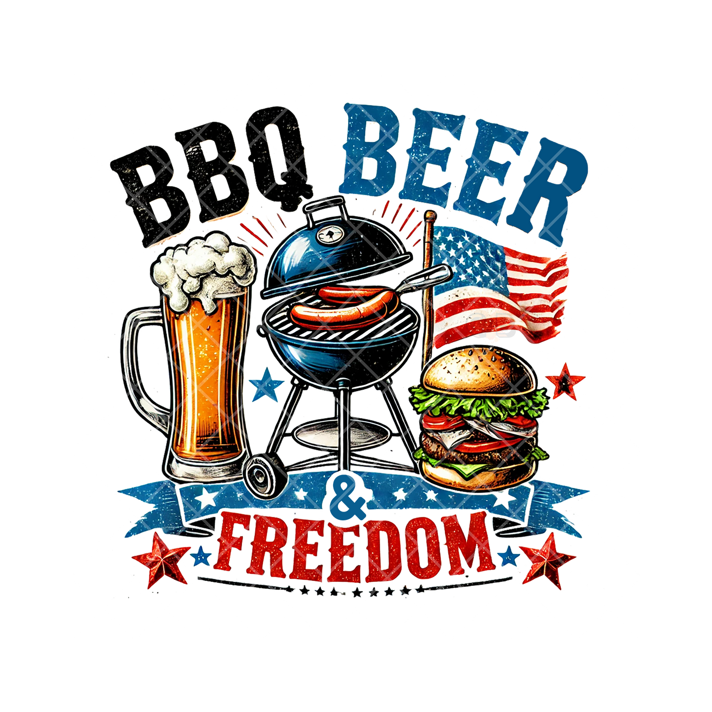 Bbq And Freedom PNG
