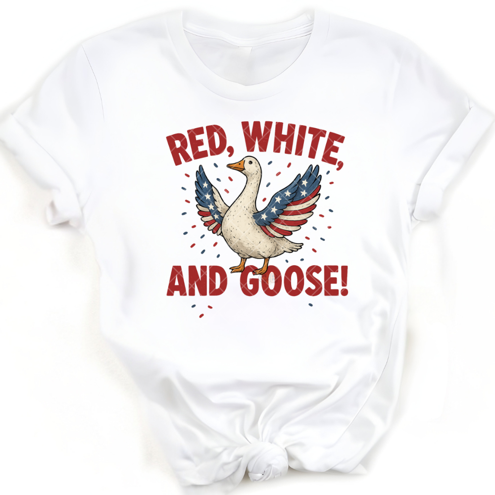 Red White And Goose PNG