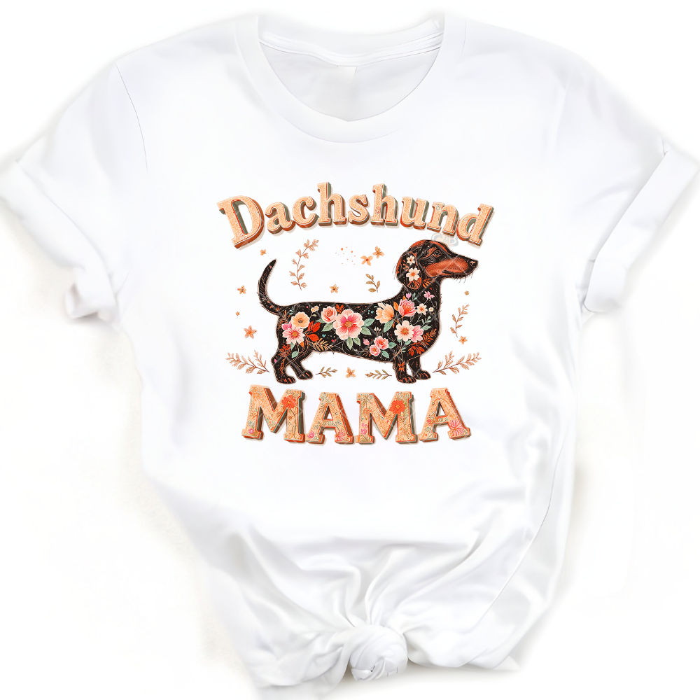 Dachshund Mama Embroidery PNG