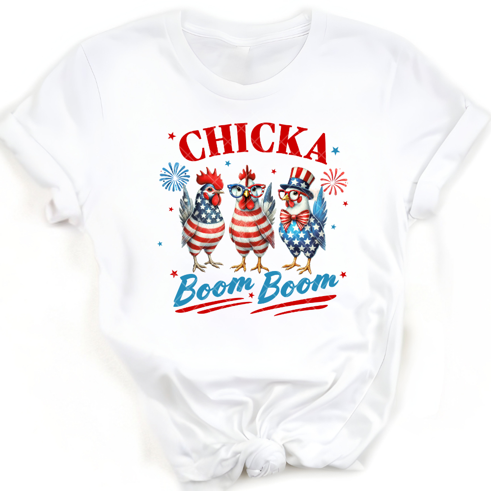 Chicka Boom Happy 4th PNG