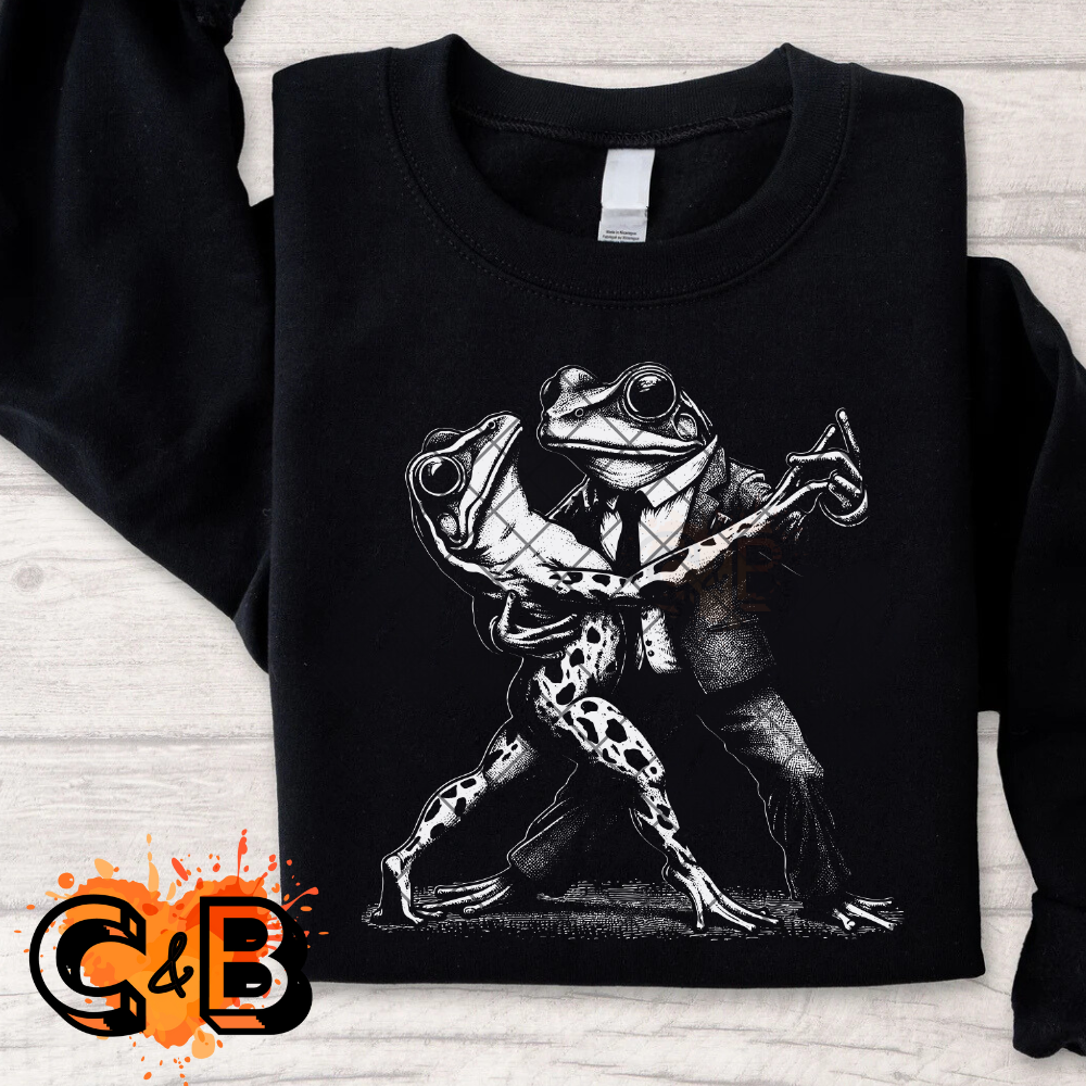 Fancy froggy dance PNG