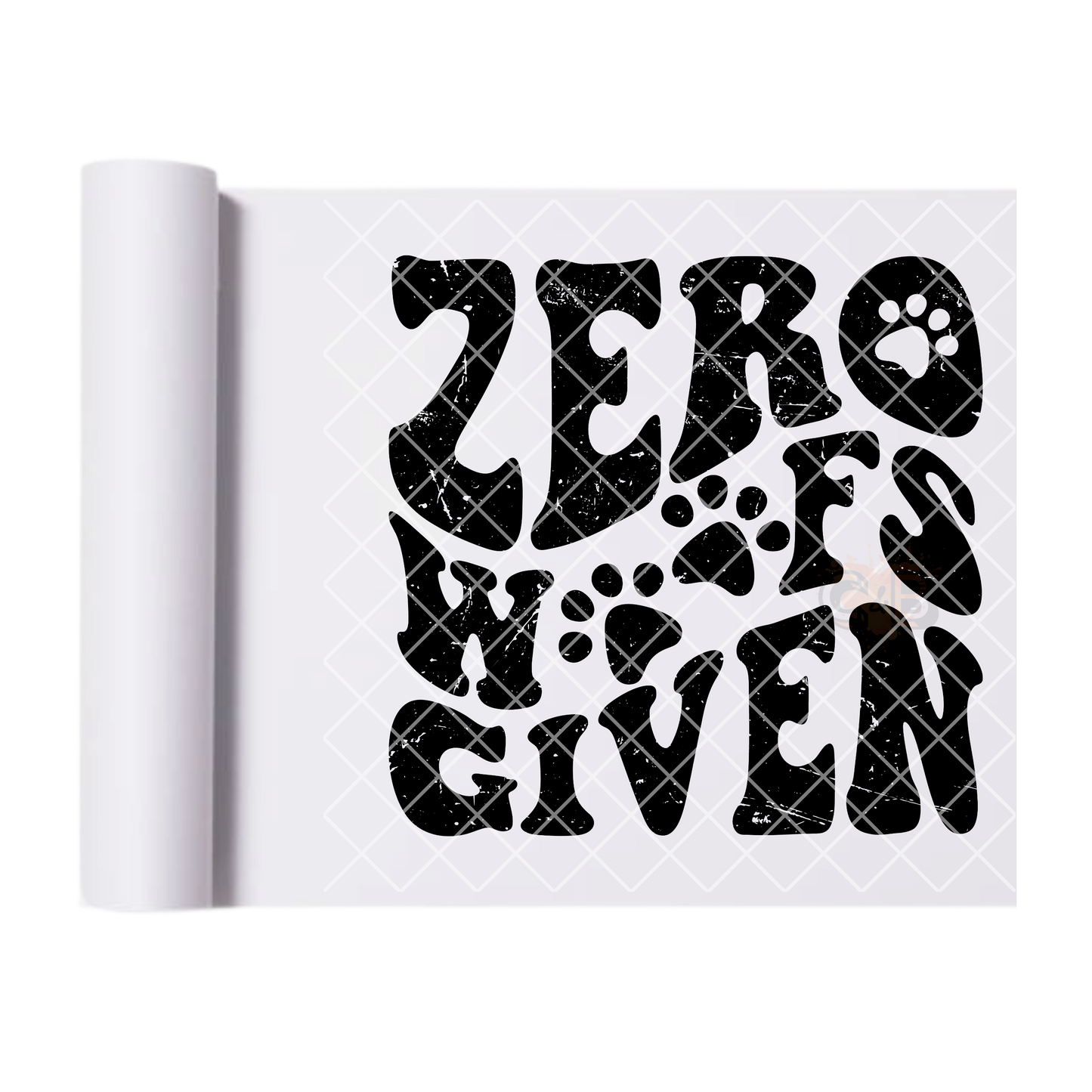 Zero woofs given DTF transfer-high quality transfer for printing