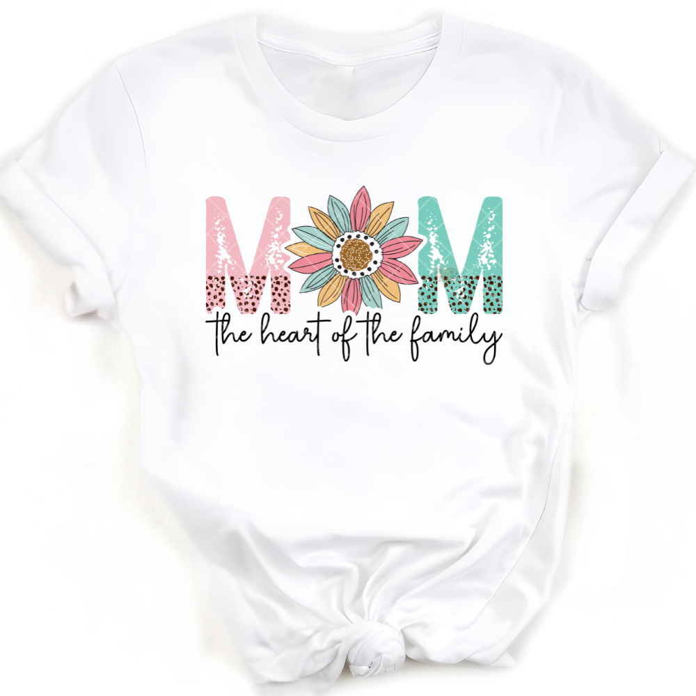 Mom Heart Of Family PNG