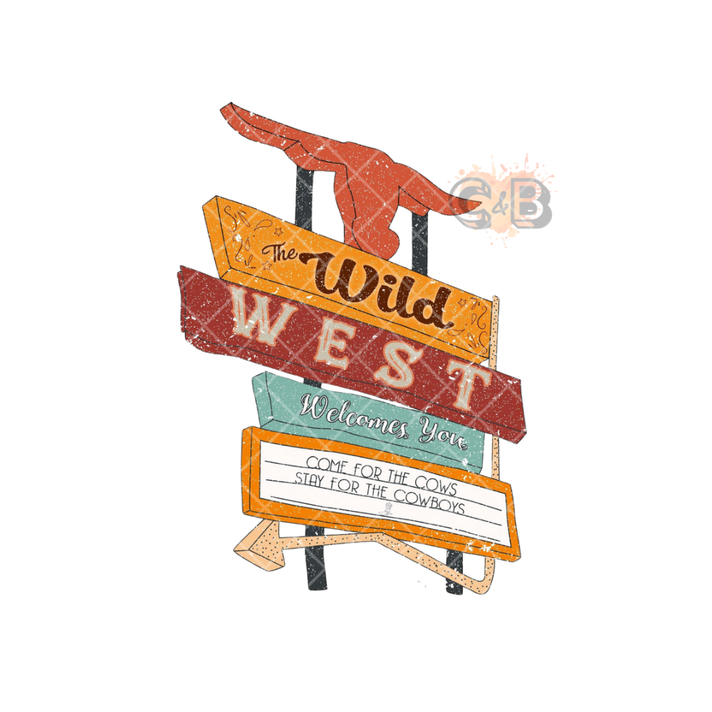 The Wild West Welcomes You PNG