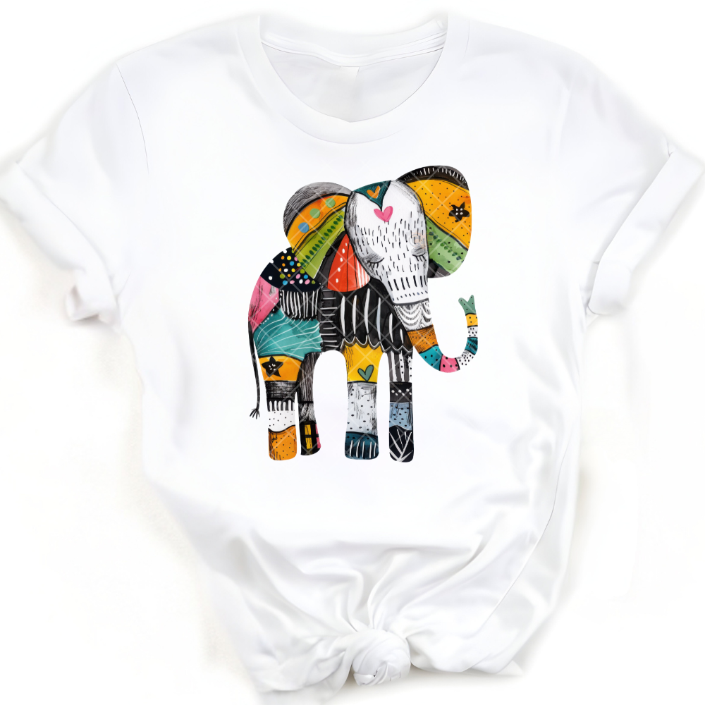 Elephant Art Painting PNG