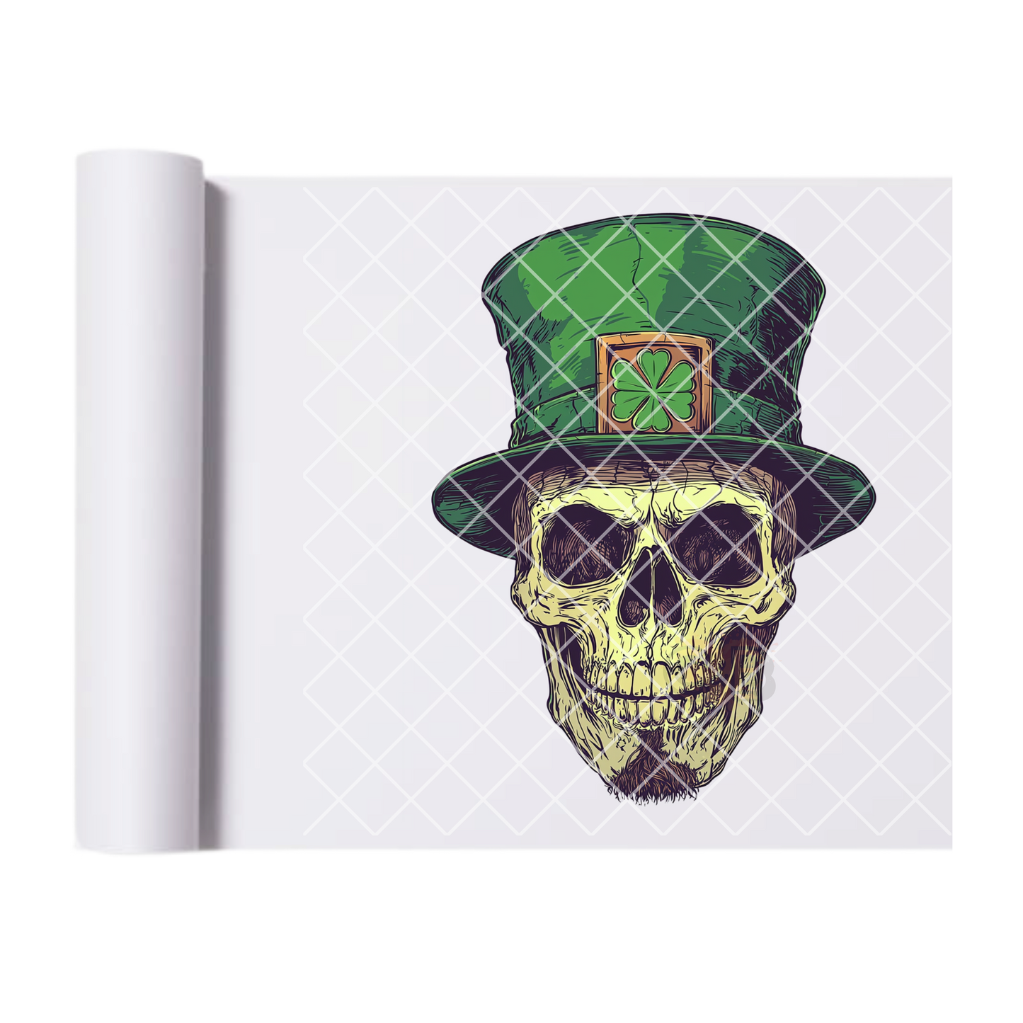 Celebrating St. Patrick’s hard - Direct Print Film Transfer for T-Shirts, Cotton, Polyester & Blends - High-Quality DTF Print