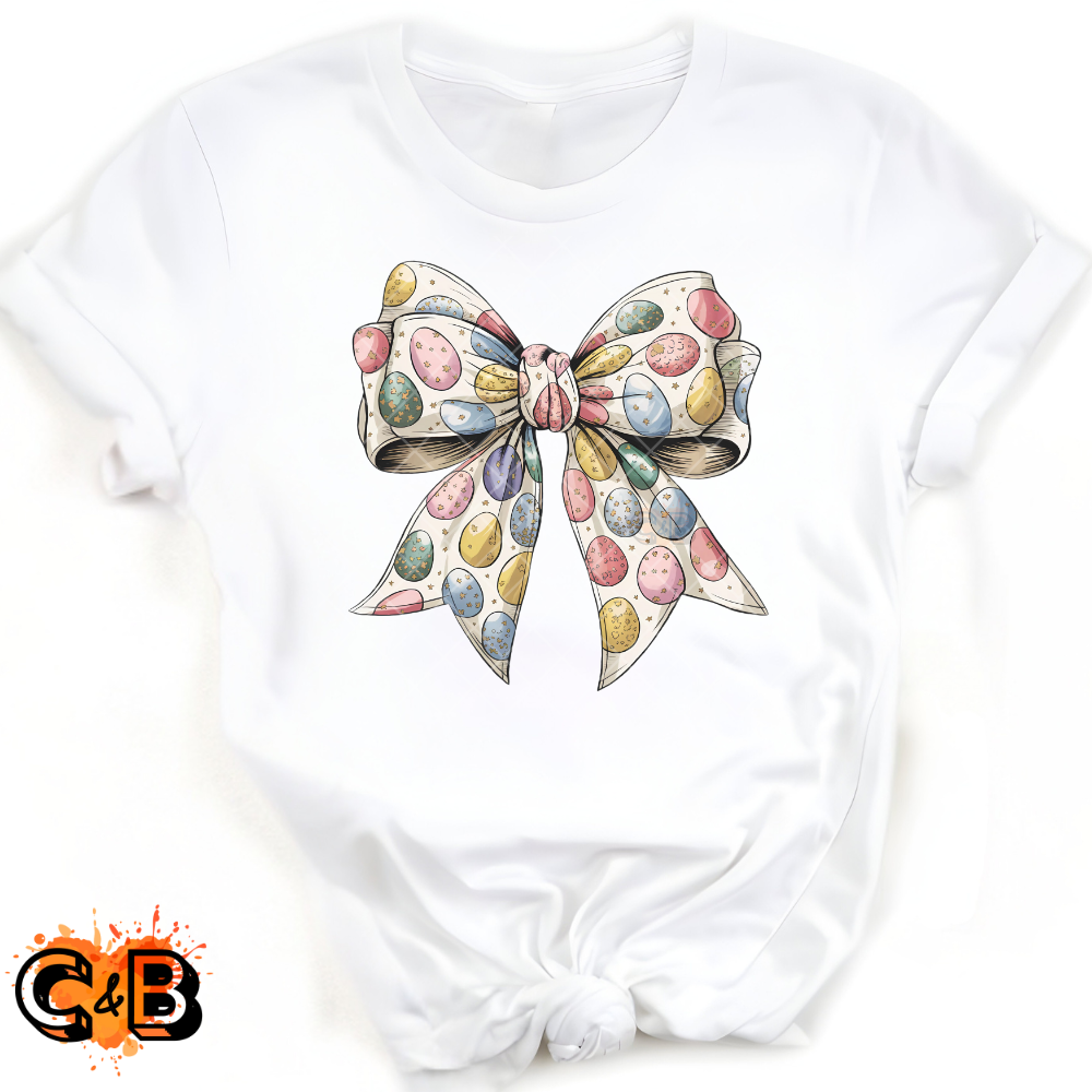 Easter Eggs Animated Bow PNG