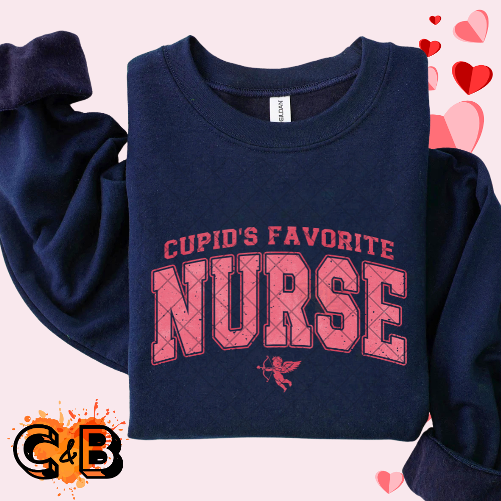 Cupids favorite nurse PNG