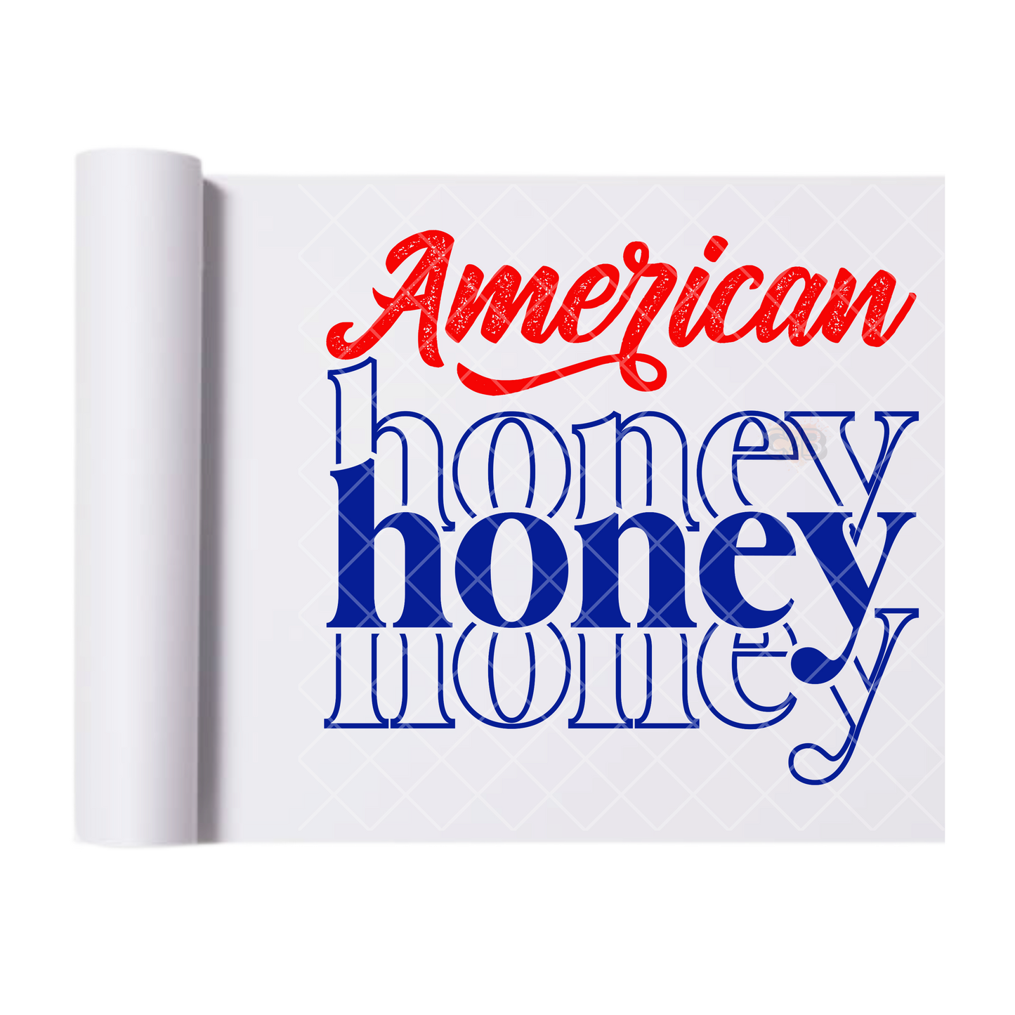 American Honey - Direct Print Film Transfer for Trendy T-Shirts, Cotton, Polyester & Blends - High-Quality Print