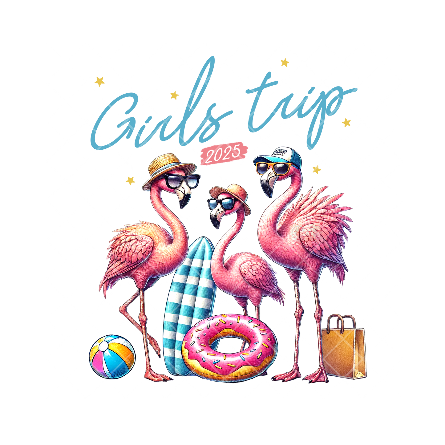 Girls Trip Flamingos PNG