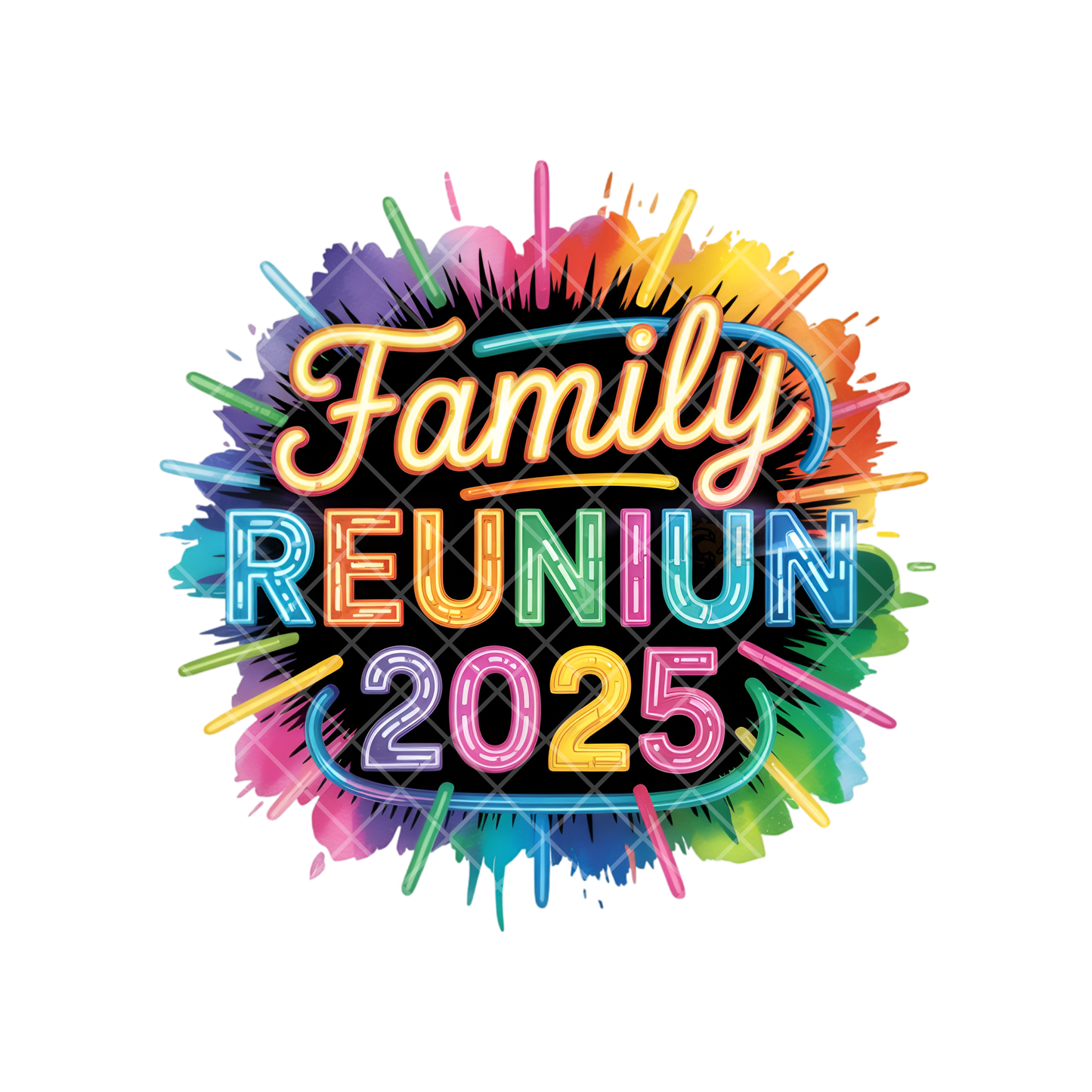 Family Reunion 2025 PNG