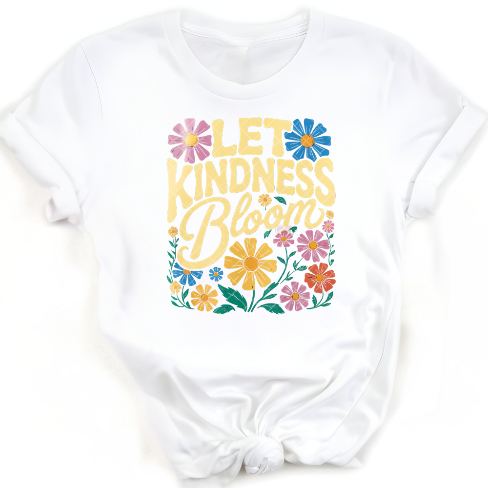 Let Kindness Bloom PNG