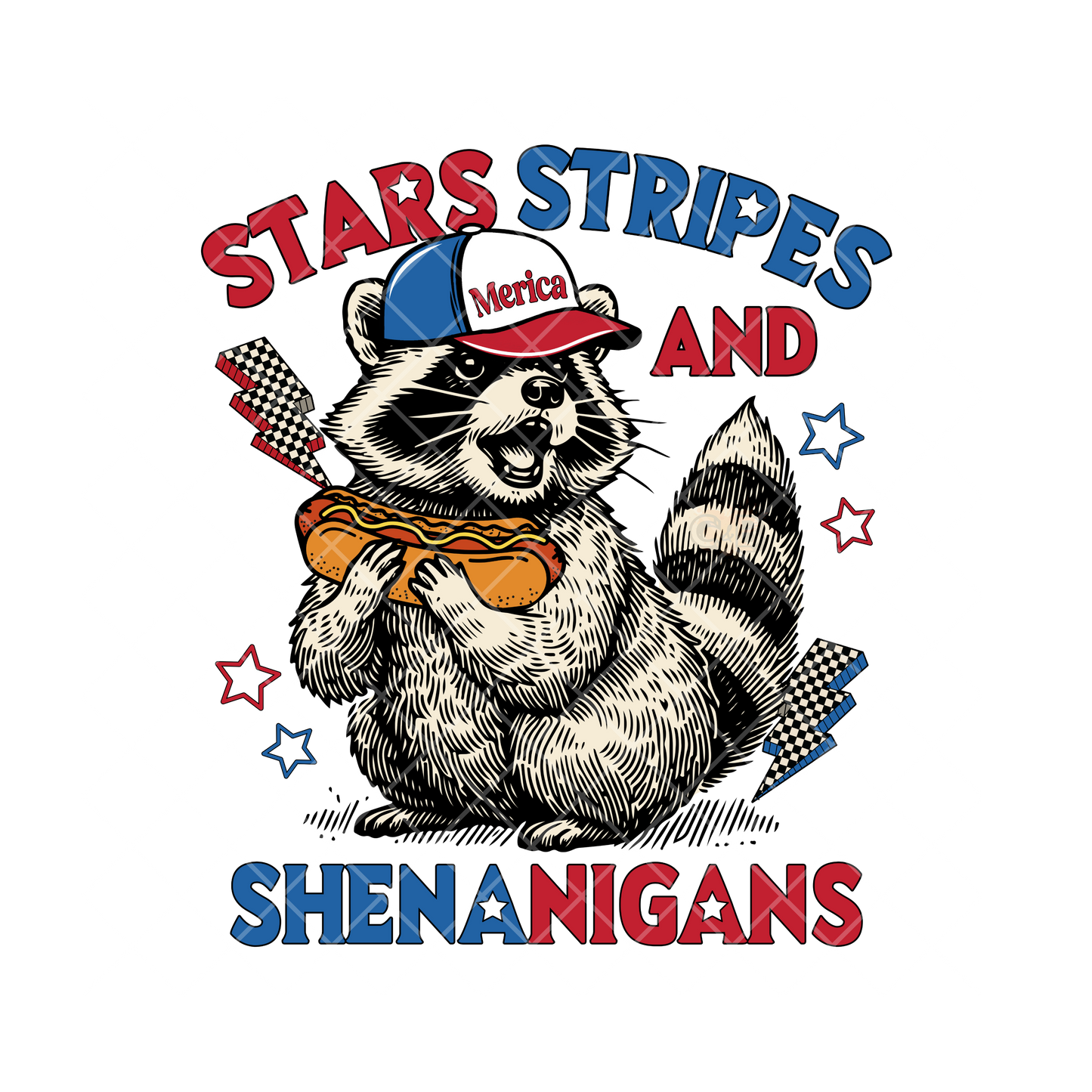 Stars Stripes And Shenanigans PNG