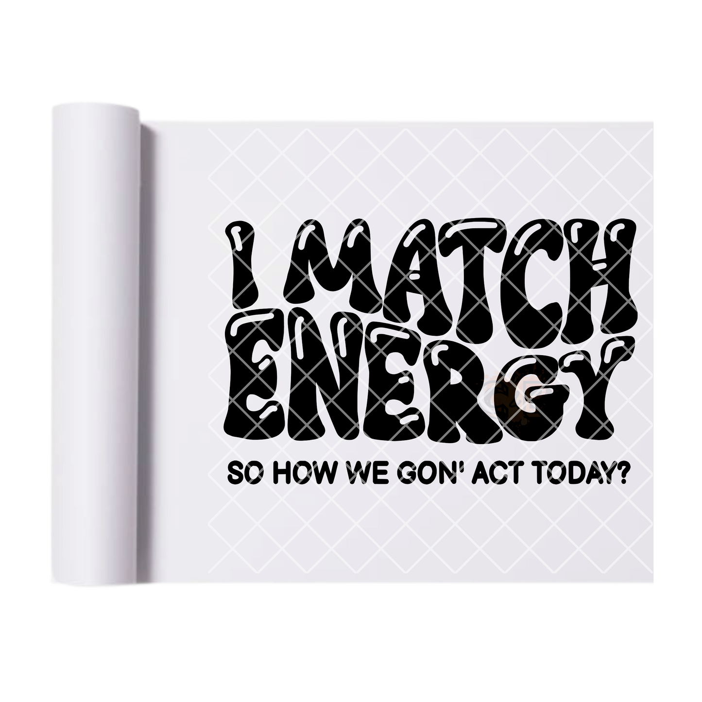 I match energy DTF transfer-high quality transfer for printing
