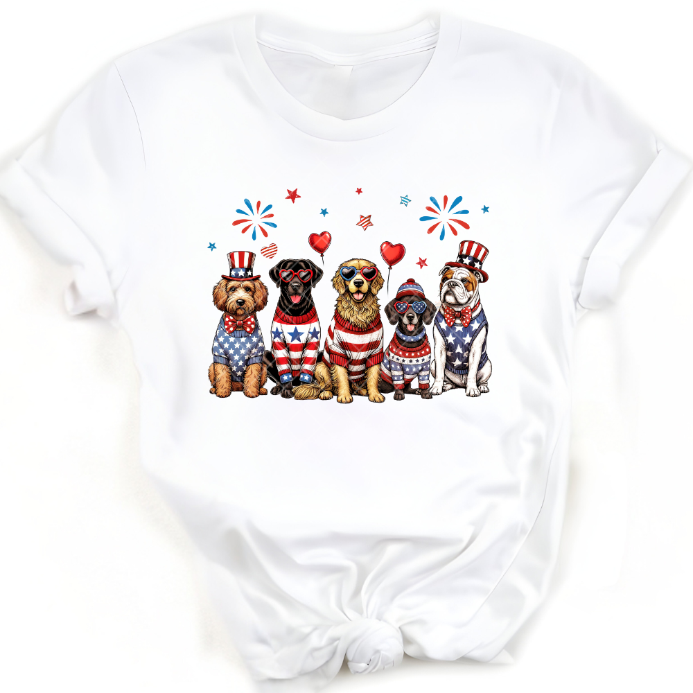 Independence Dog Celebration PNG