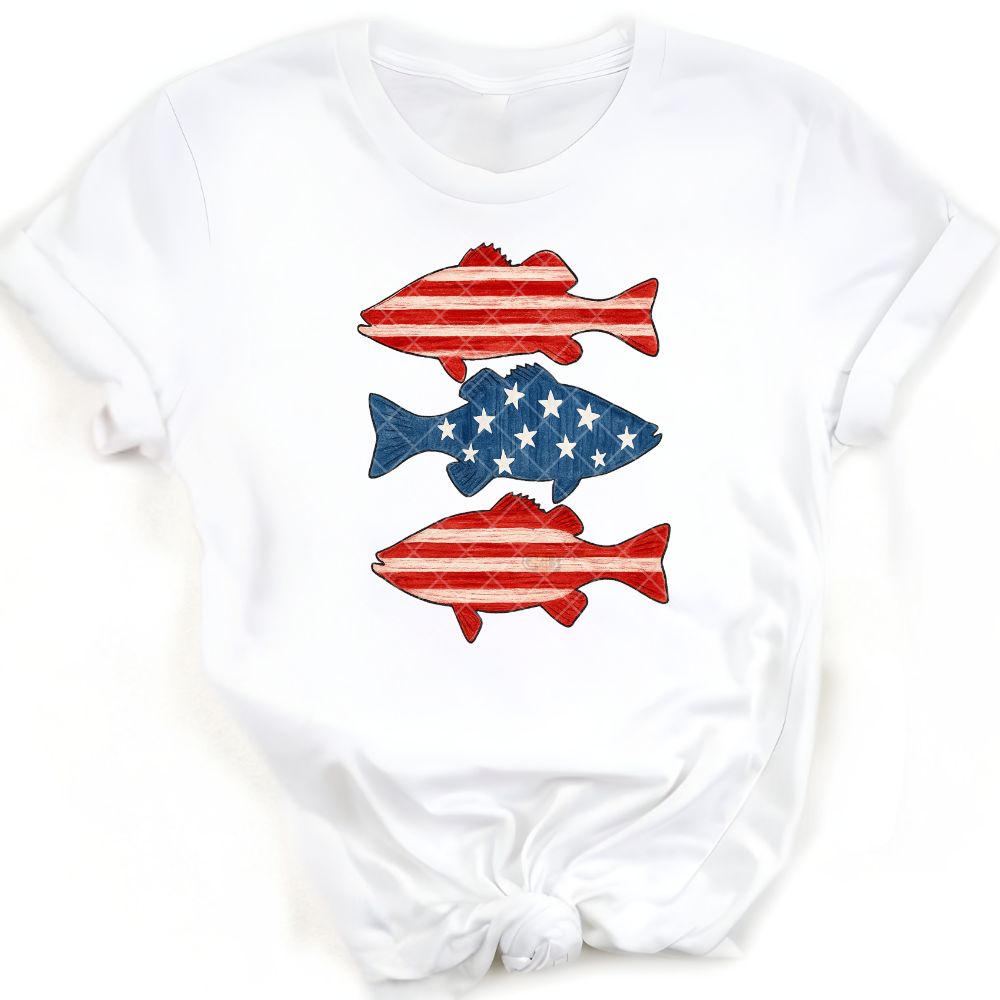 Bass American Flag Cut Out PNG