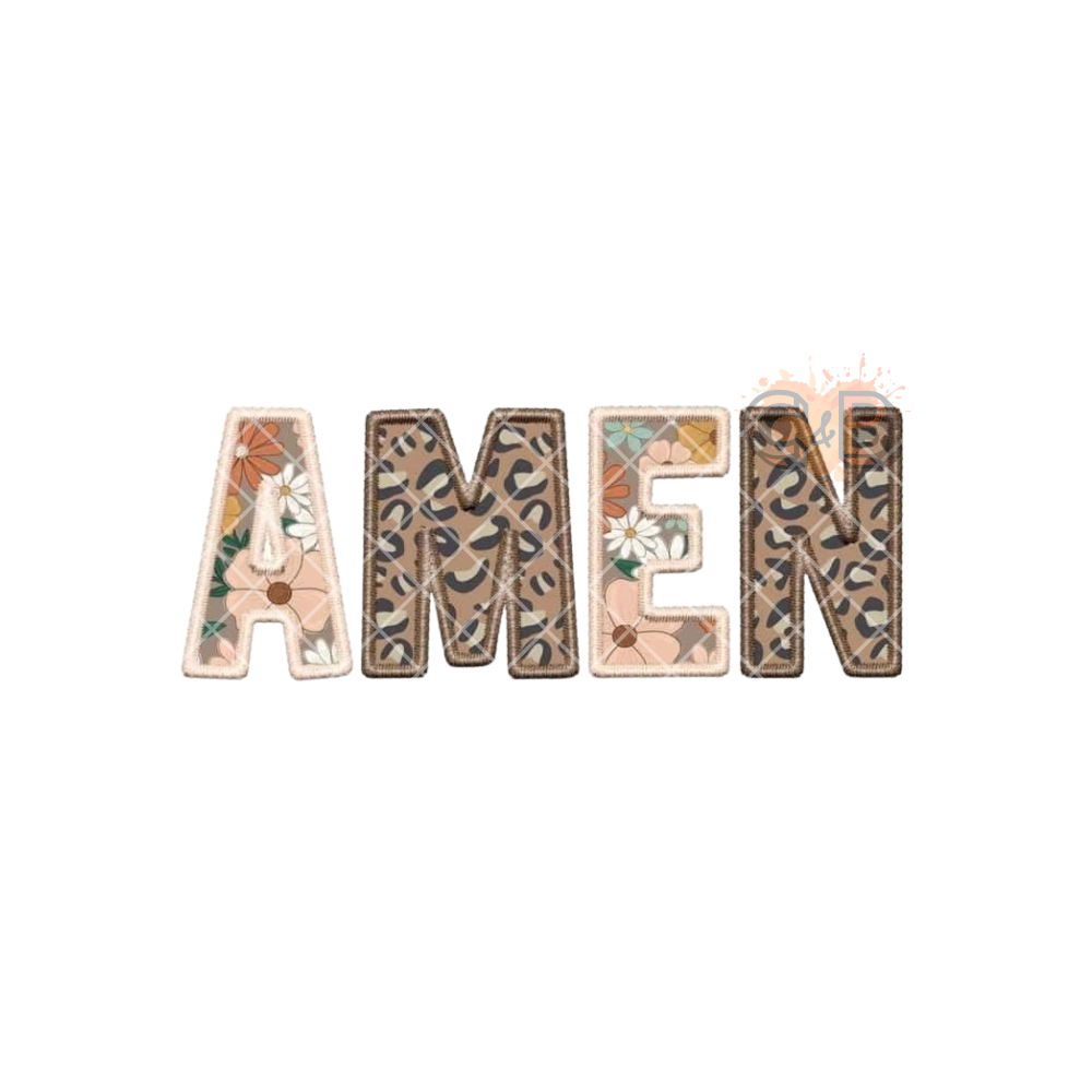 AMEN Stitch PNG