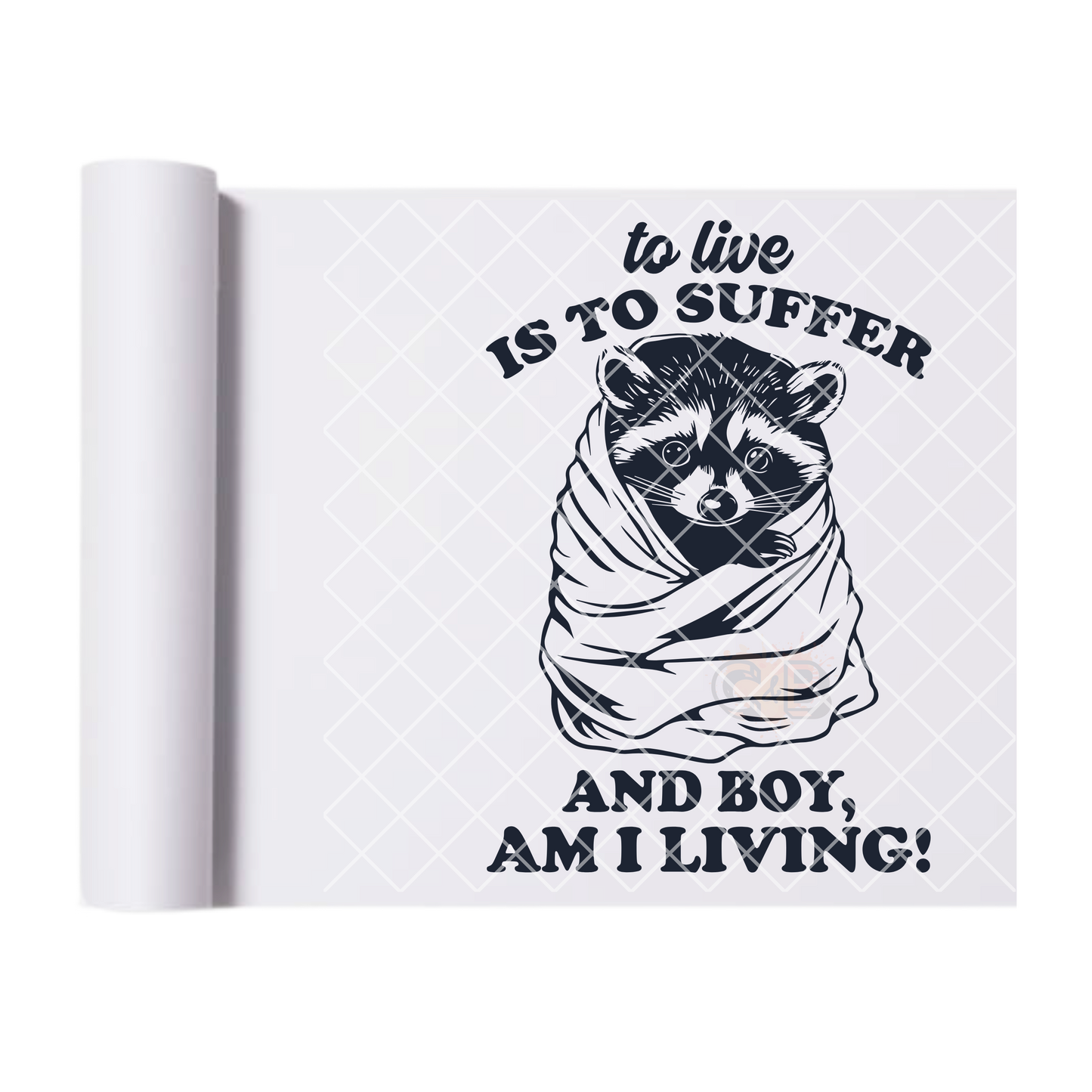 Suffer I’m living DTF film t shirt transfer