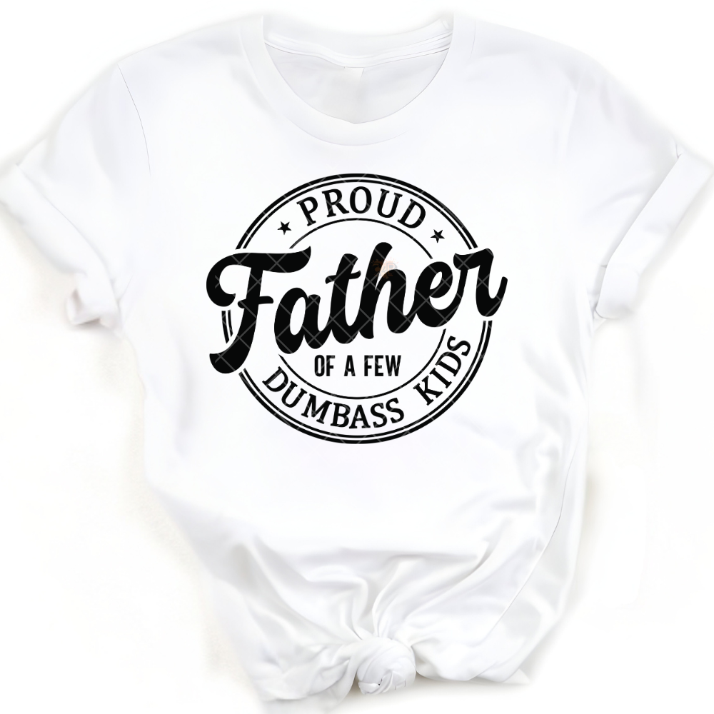 Proud Father Of Kids PNG