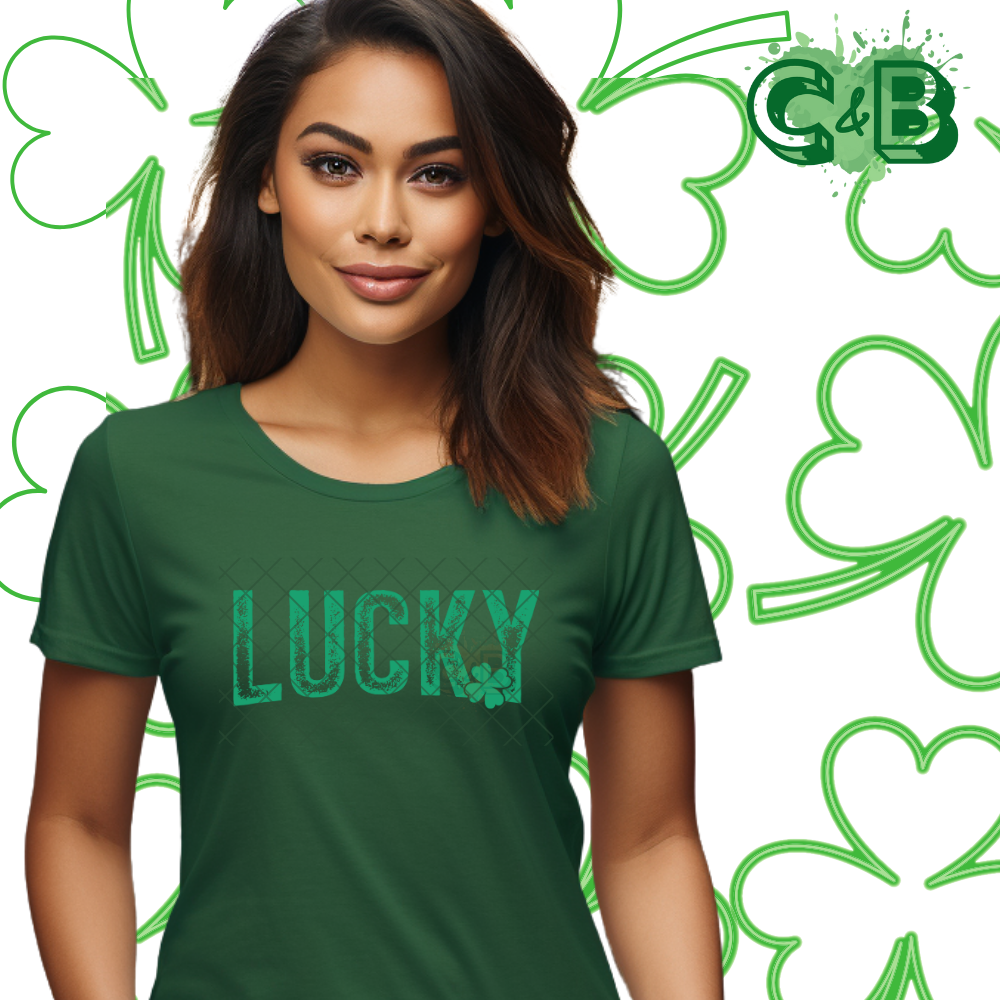 Lucky Stamped PNG