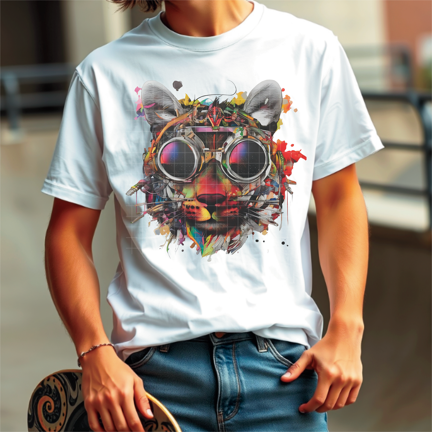Steam Punk Cat PNG