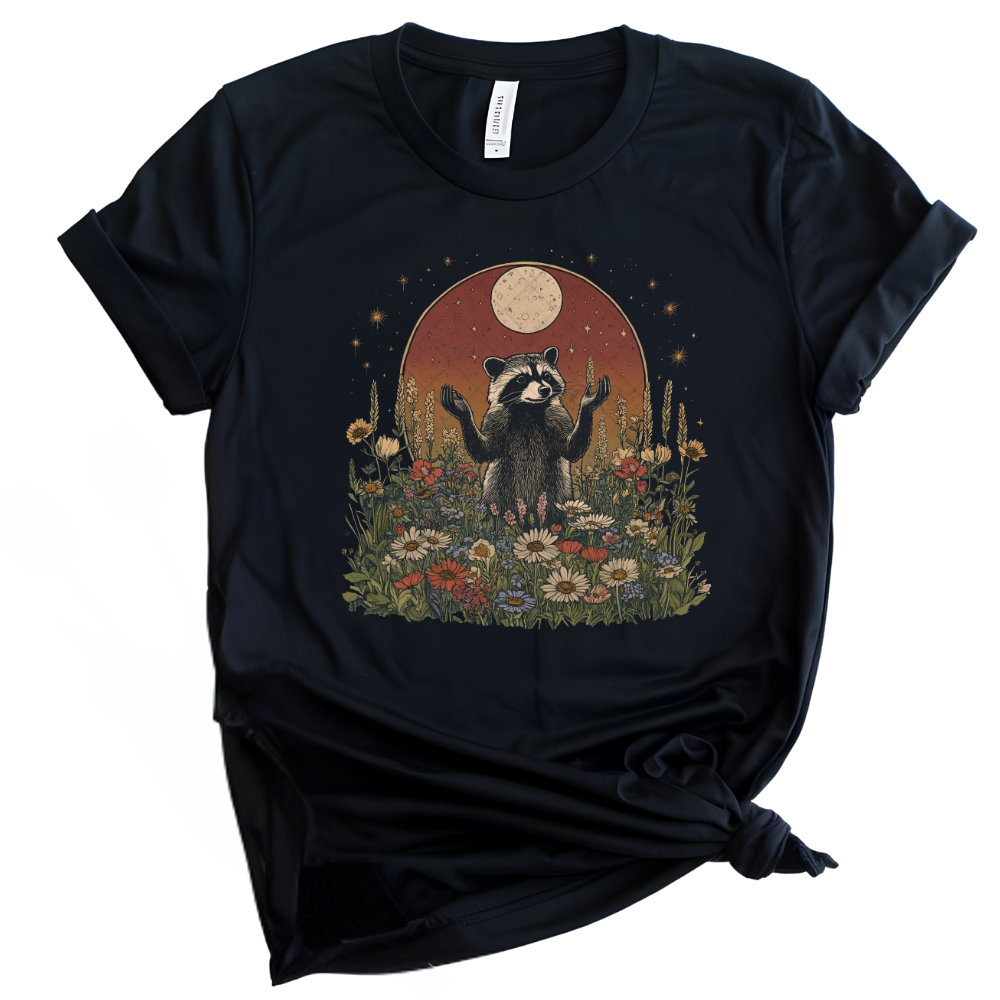Spiritual Raccoon - PNG File