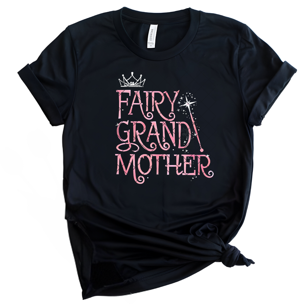 Fairy Grand Mother Pink PNG