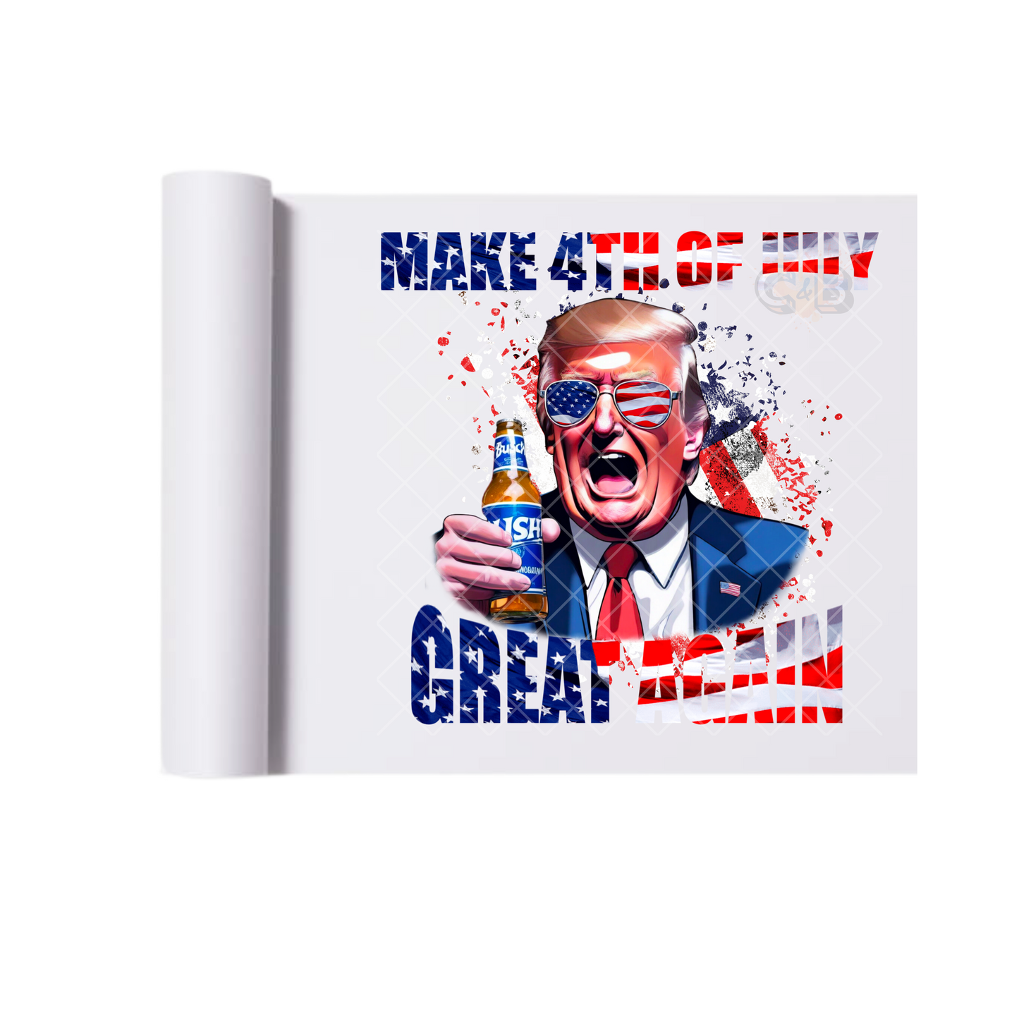 Busch Trump DTF Transfer