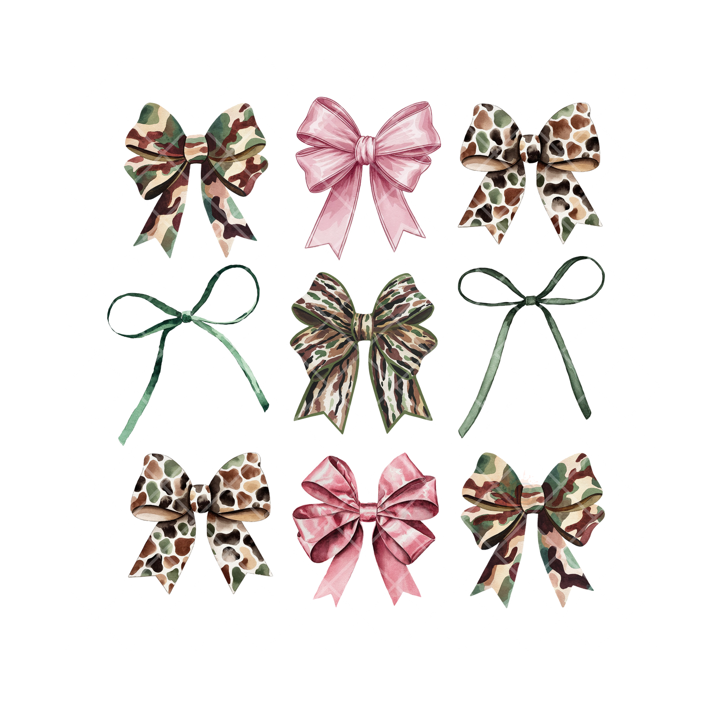 Bow Assortment PNG