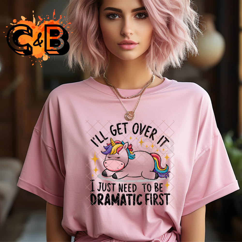 Just need to be dramatic unicorn PNG