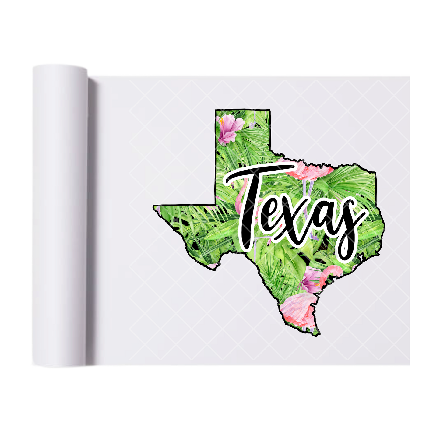 Texas Green - Direct Print Film Transfer for Trendy T-Shirts, Cotton, Polyester & Blends - High-Quality Print