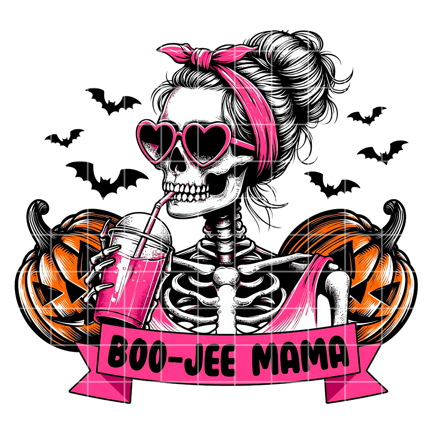 Boo-Jee Mama Halloween DTF Transfer