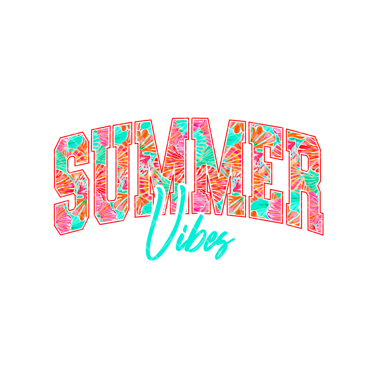 Summer Vibes Highlighter PNG