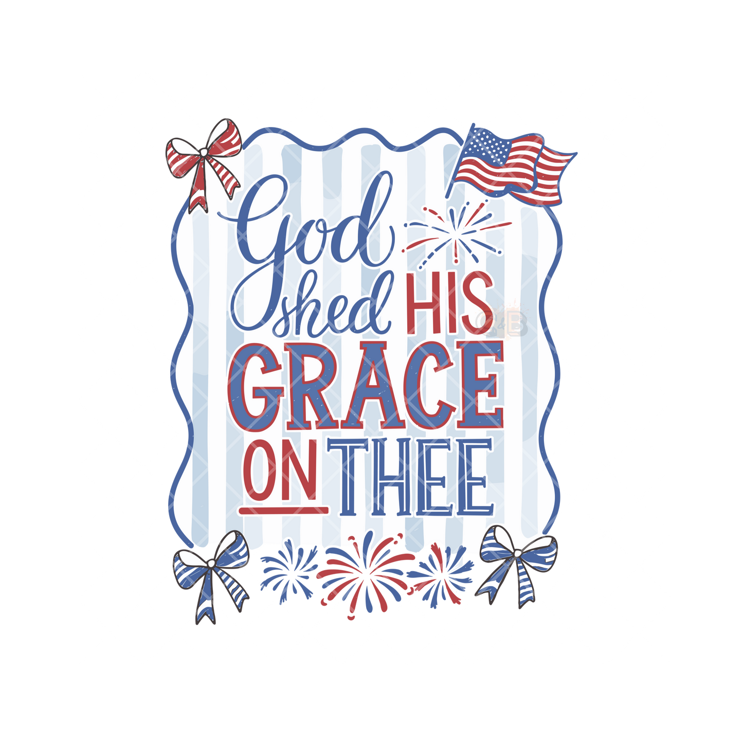 God Shed His Grace On Thee PNG