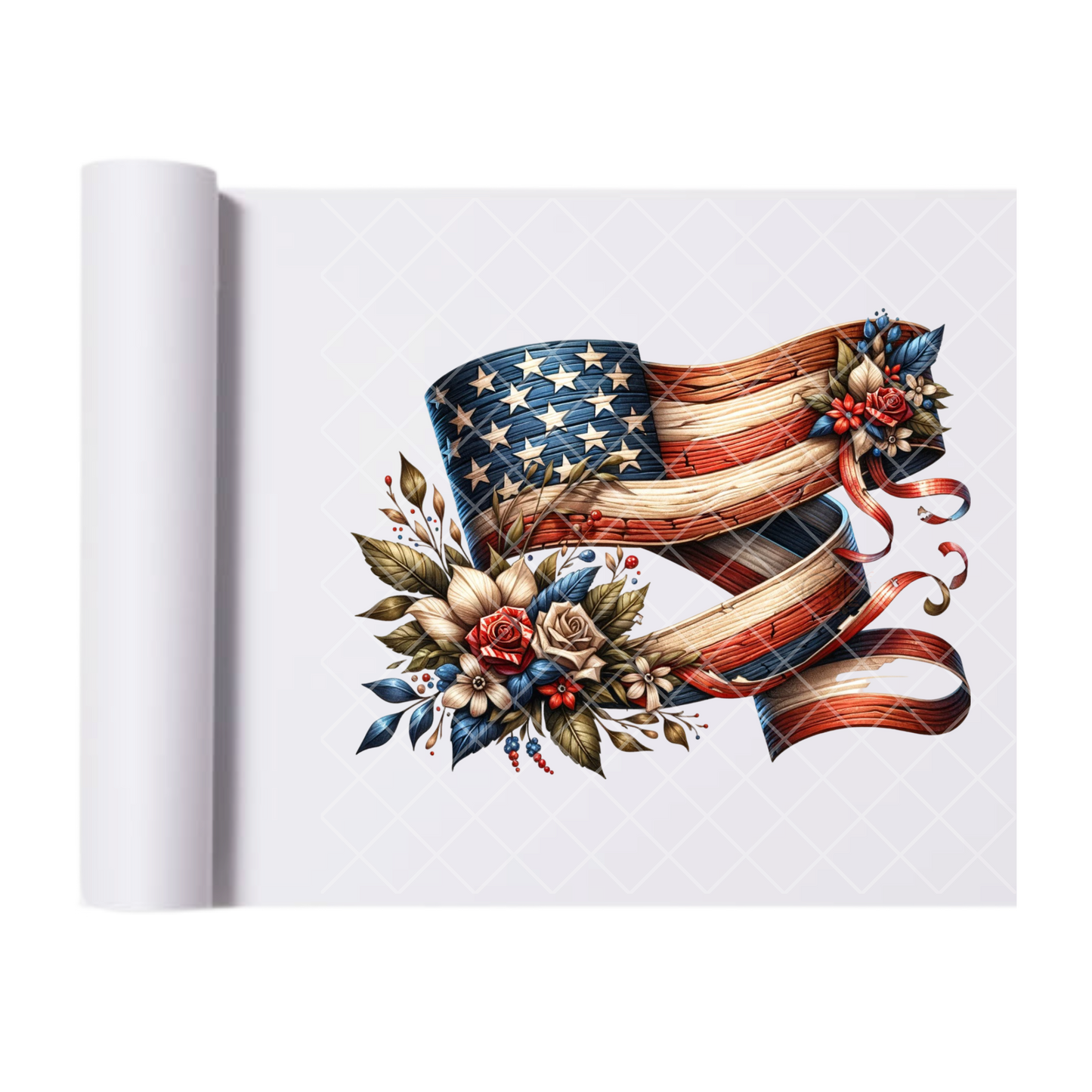American Beauty Arrangement - Direct Print Film Transfer for Trendy T-Shirts, Cotton, Polyester & Blends - High-Quality Print