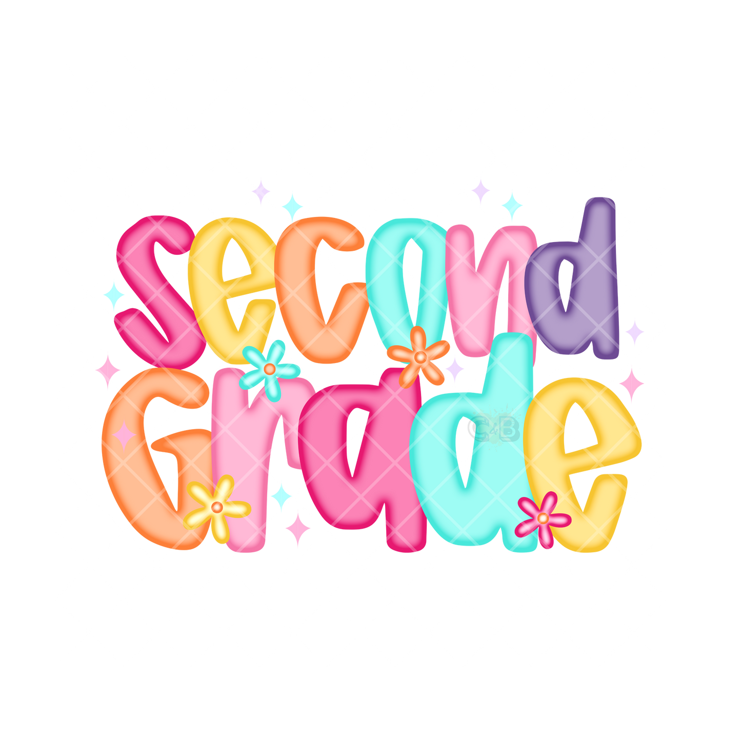 Second Grade Powerpuff PNG