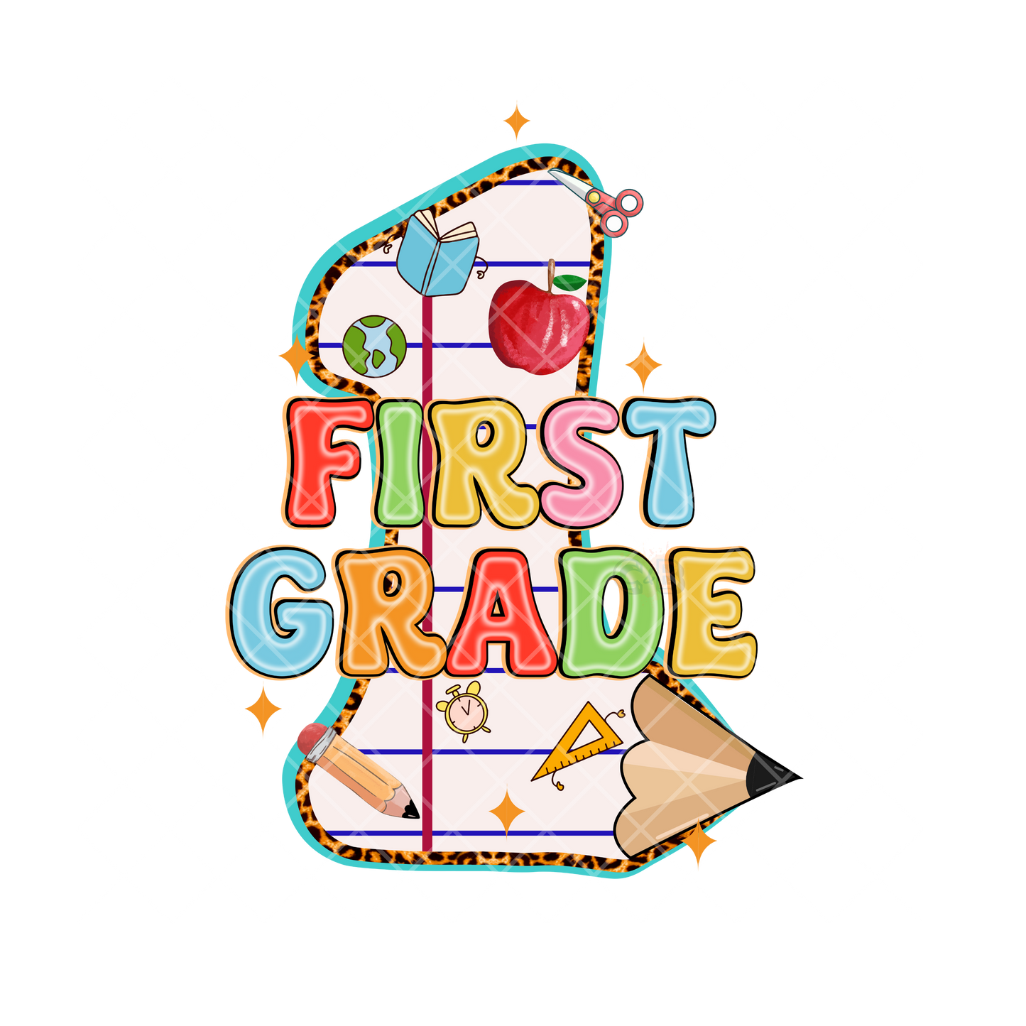 First Grade Pencil 1 PNG