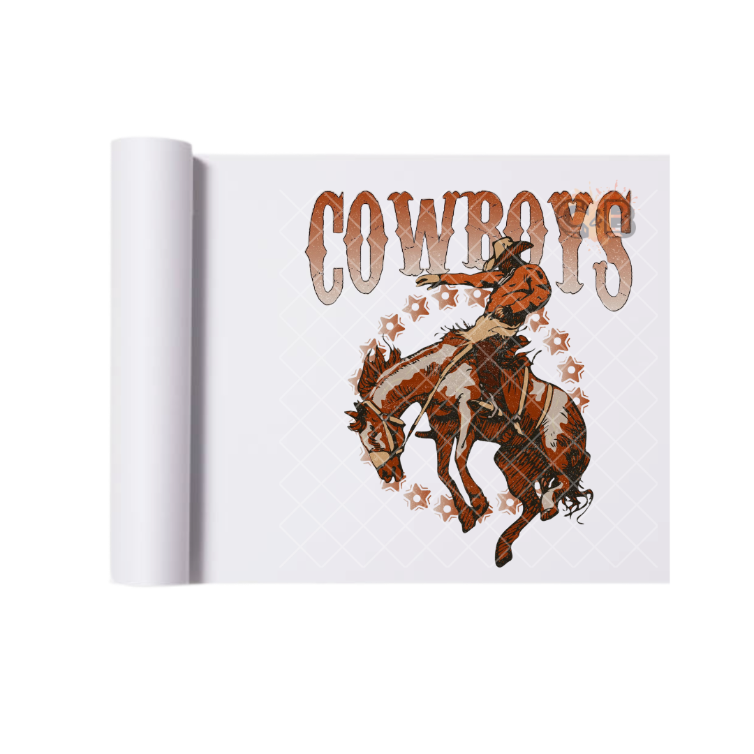 Cowboys Rodeo DTF Transfer