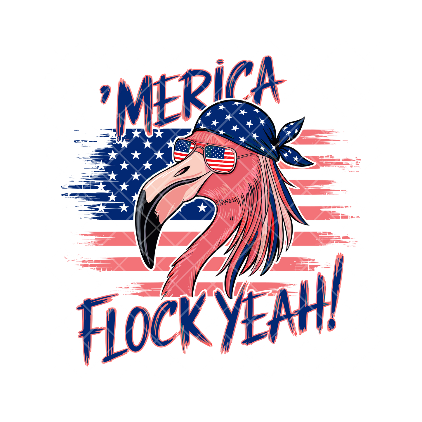 Merica Flock PNG
